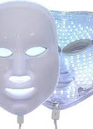 Світлодіодна led маска для фотодинамічної терапії/ омолодження шкіри обличчя