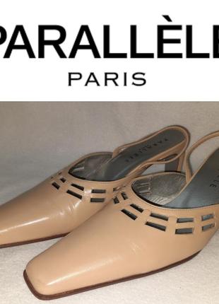 Французкие летние туфли parallele paris p.6 (38) франция