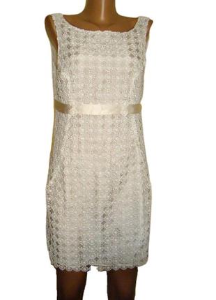 Сукня гіпюрову ошатне айворі warehouse2 фото