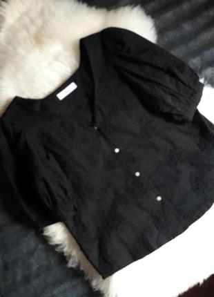 Хлопковая блузка с вышивкой mango7 фото