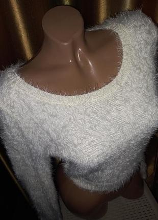 Светр травичка білосніжний 6