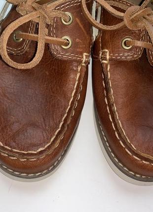 Кожаные мокасины timberland 4