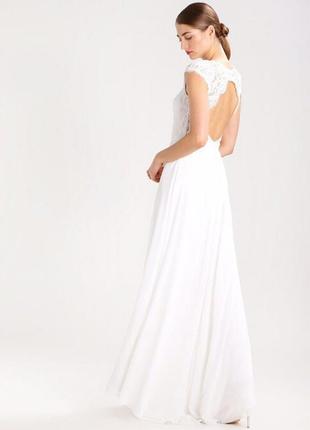 Весільна сукня кольору айворі1 фото