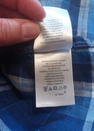 Рубашка  ralph lauren  с длинным рукавом  лен 7