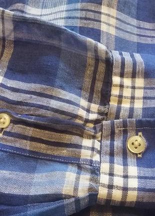 Рубашка  ralph lauren  с длинным рукавом  лен 5