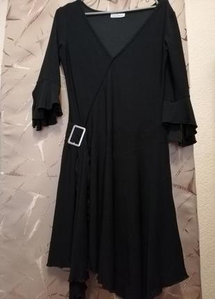 Чёрное нарядное платьице1 фото