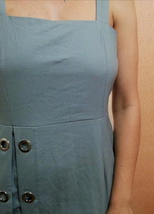 Платье сарафан женские миди на завязках на бретельках выпускной вечерний винтаж дизайнерский4 фото