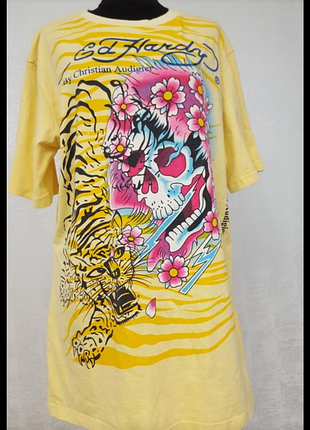 Christian audigier яскрава футболка