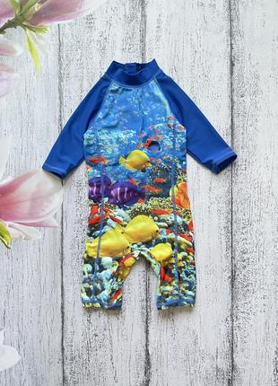 Крутий комбінезон для купання купальник mothercare 12-18міс