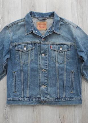 Куртка джинсовая levis trucker jacket 70507-0500 р. l ( сост нового ) mexico , usa