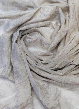 Платок с серебристым напылением шарф nulu италия /2671/4 фото