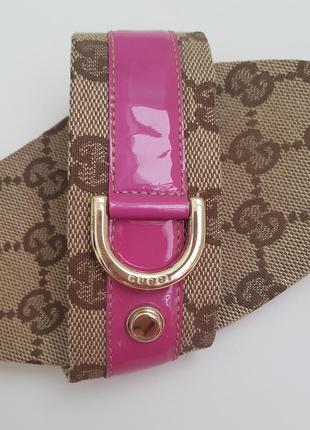 Мюли сандалии  шлёпки  gucci month с монограммой  gg оригинал