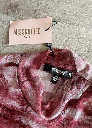 Красный эффектный боди missguided4 фото