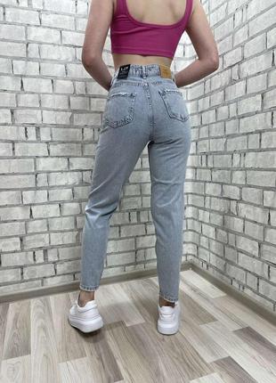 Джинсові штани мом джинси mom висока посадка 🇹🇷2 фото