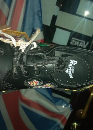 Туфлі dr.martens 1461 patch original black smooth стильний львів3 фото