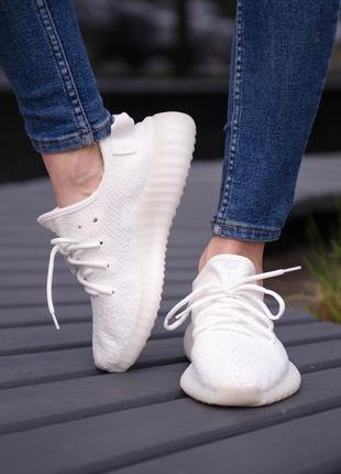 Кроссовки adidas yeezy boost 350 triple white4 фото