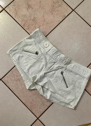 Шорти білі бавовна