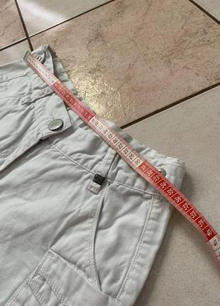 Шорты белые хлопок 3