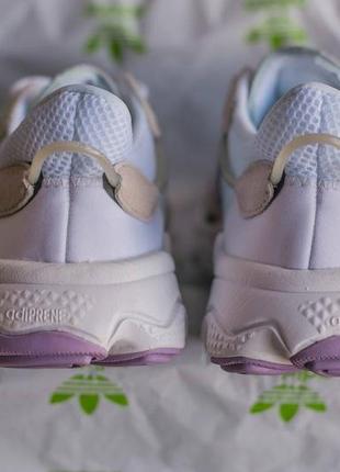 Женские кроссовки  adidas ozweego “white\grey\rose6 фото