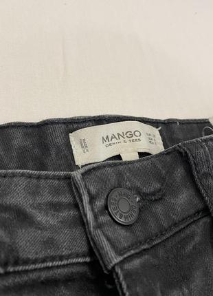 Чёрные джинсы mango4 фото