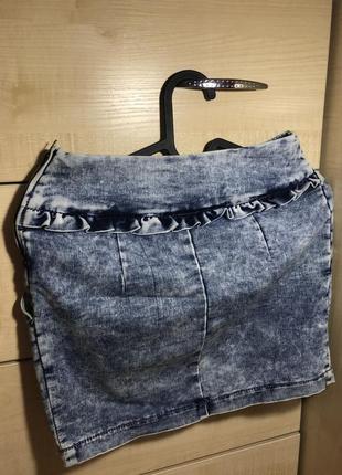 Джинсовая короткая юбка gloria jeans3 фото