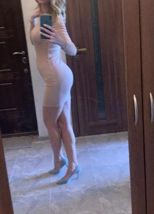 Сукня рубчик