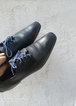 Стильные кожаные туфли премиум класса lloyd редкий размер 48 стелька 33,5 см10 фото