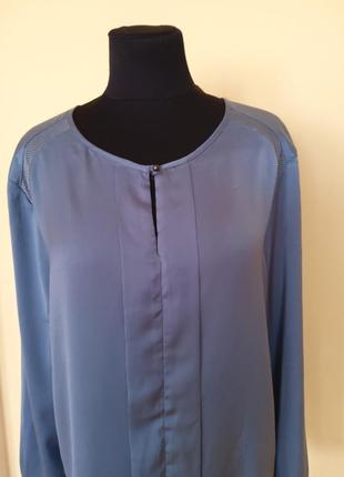 Голубая лёгкая  кофта блуза  via appia раз.38-40