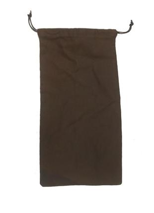 Брендовий пильник, коричневий мішок для речей та взуття від люкс бренду gucci
