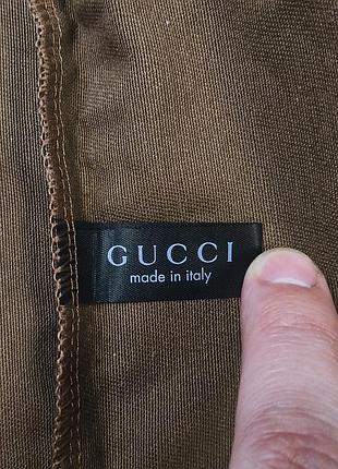 Брендовий пильник, коричневий мішок для речей та взуття від люкс бренду gucci