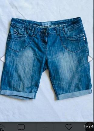 Шорты джинсовые женские раз 2xl (52)