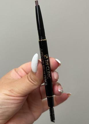 Автоматический карандаш для бровей 3w clinic auto eyebrow pencil2 фото