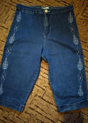 Шорти джинсові бриджі