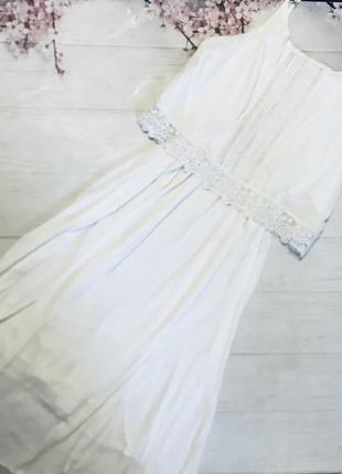 Платье сарафан миди длинный кружево вискоза 100%