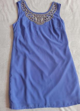 Ошатне шифонова сукня bodiflirt вишивка бісером