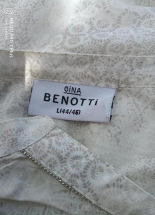 Легкая, воздушная нежная туника, блуза размер gina benotti5 фото