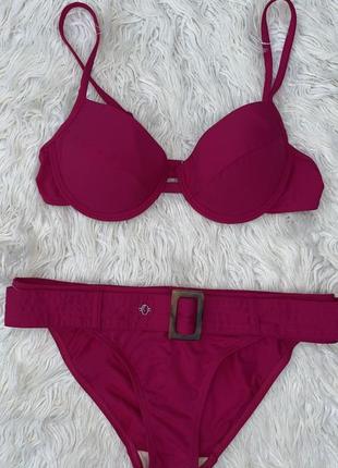 Красивый малиновый купальник s.oliver раз.м