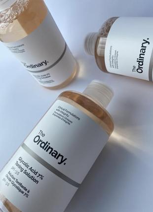 The ordinary - glycolic acid 7% toning solution - тоник с 7% гликолевой кислотой - 240 ml1 фото