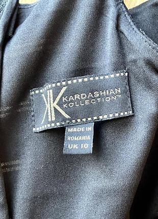 Платье kardashian миди чёрное стрейч на лямках прозрачные вставки7 фото