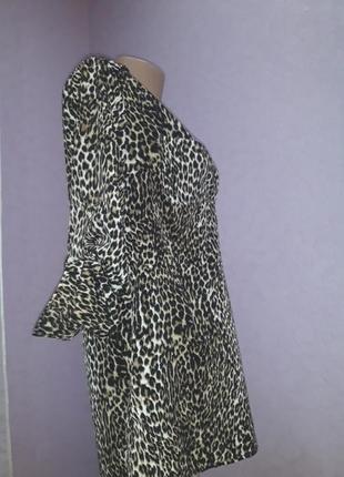 Леопардовая блуза-туника2 фото