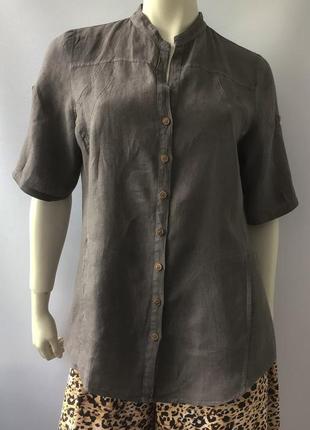 Льняная блуза бренда rossan, италия