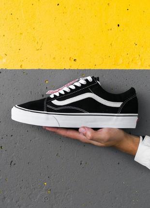 Женские кеды vans old skool classic / женские черные кеди