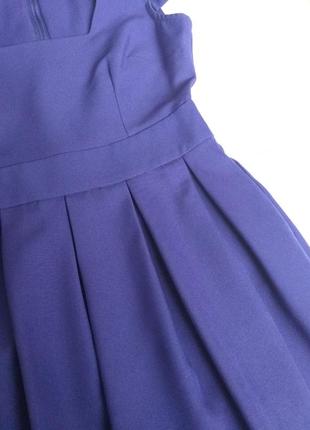 Сукня бочонок глибокого синьо - фіолетового кольору asos3 фото