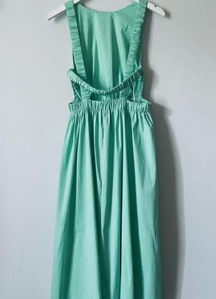 Тренд! літнє плаття/сарафан з бавовни з відкритою сапиной від koton6 фото