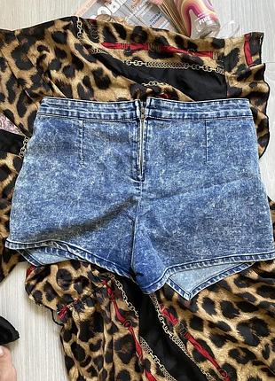 Джинсовая юбка шорты asos 3
