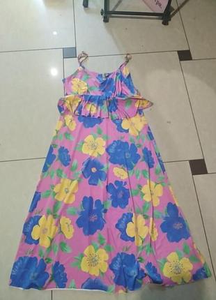 Квітковий сарафан asos