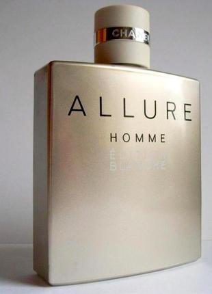 Chanel allure homme edition blanche concentree оригинал_7 мл затест6 фото