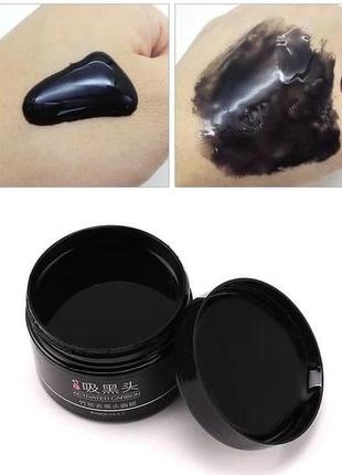 Чорна маска-плівка з бамбуковим вугіллям від чорних точок - корейська косметика для обличчя