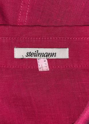Льняна сорочка з асиметричним кроєм фірми steilmann3 фото