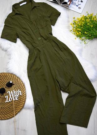 Комбинезон кюлоты хаки комбез